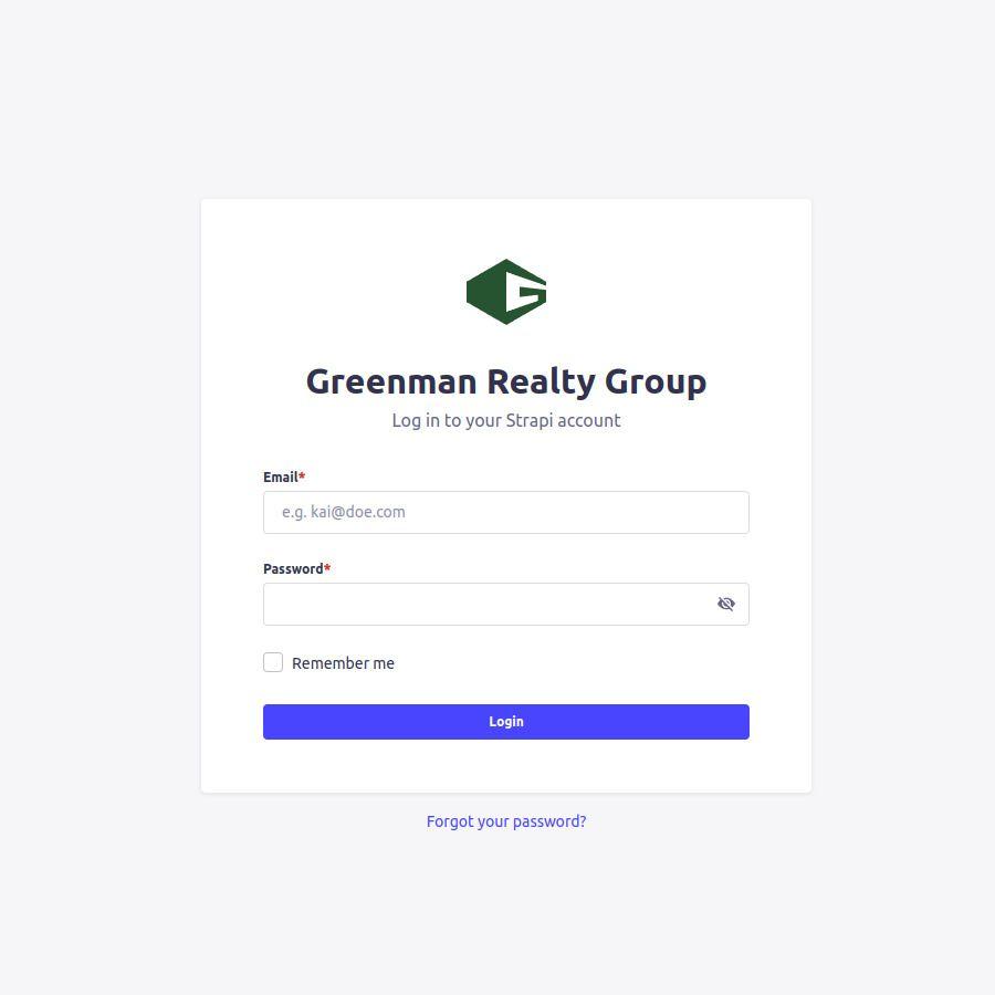 Greenman Realty Group разработка - VUCA Digital
