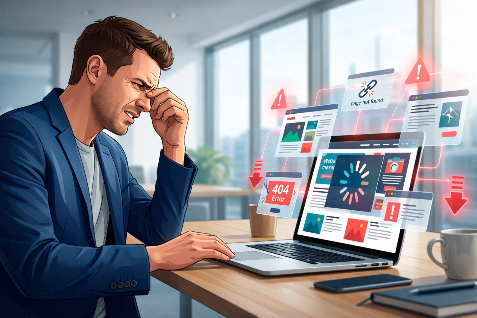 Website Development Mistakes That Cause Businesses to Lose Clients